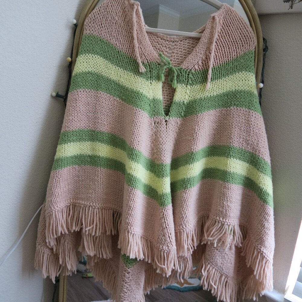 Knit Poncho